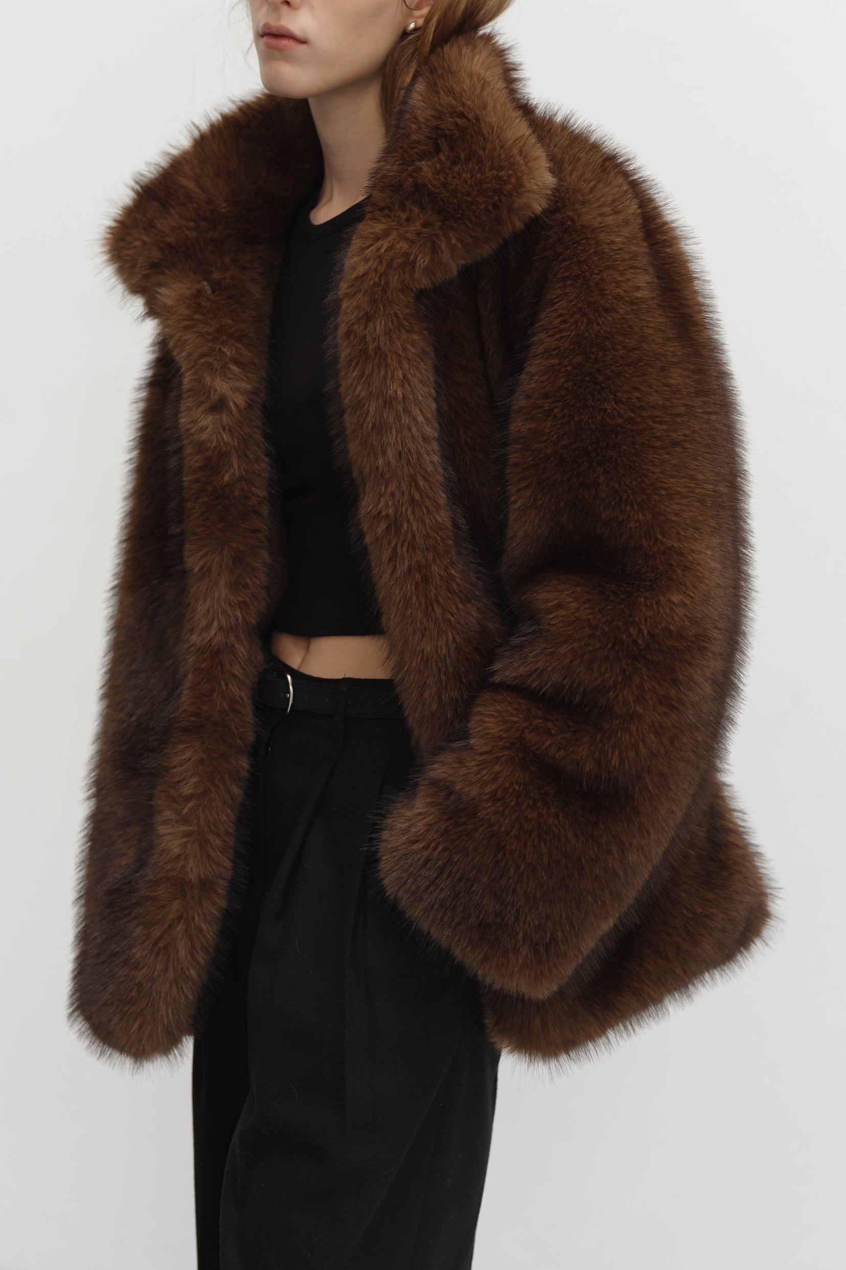 HALF FUR JACKET