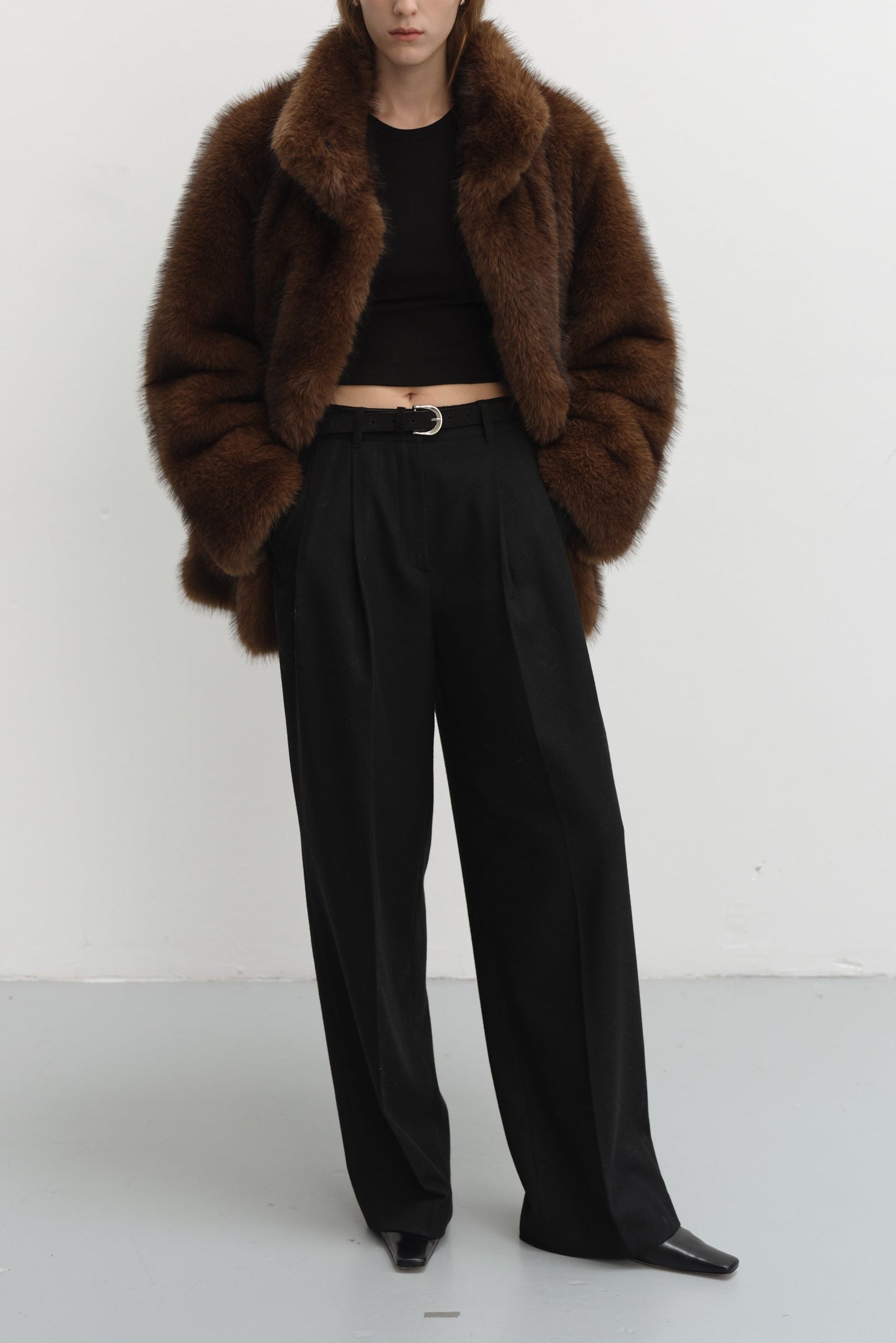 HALF FUR JACKET