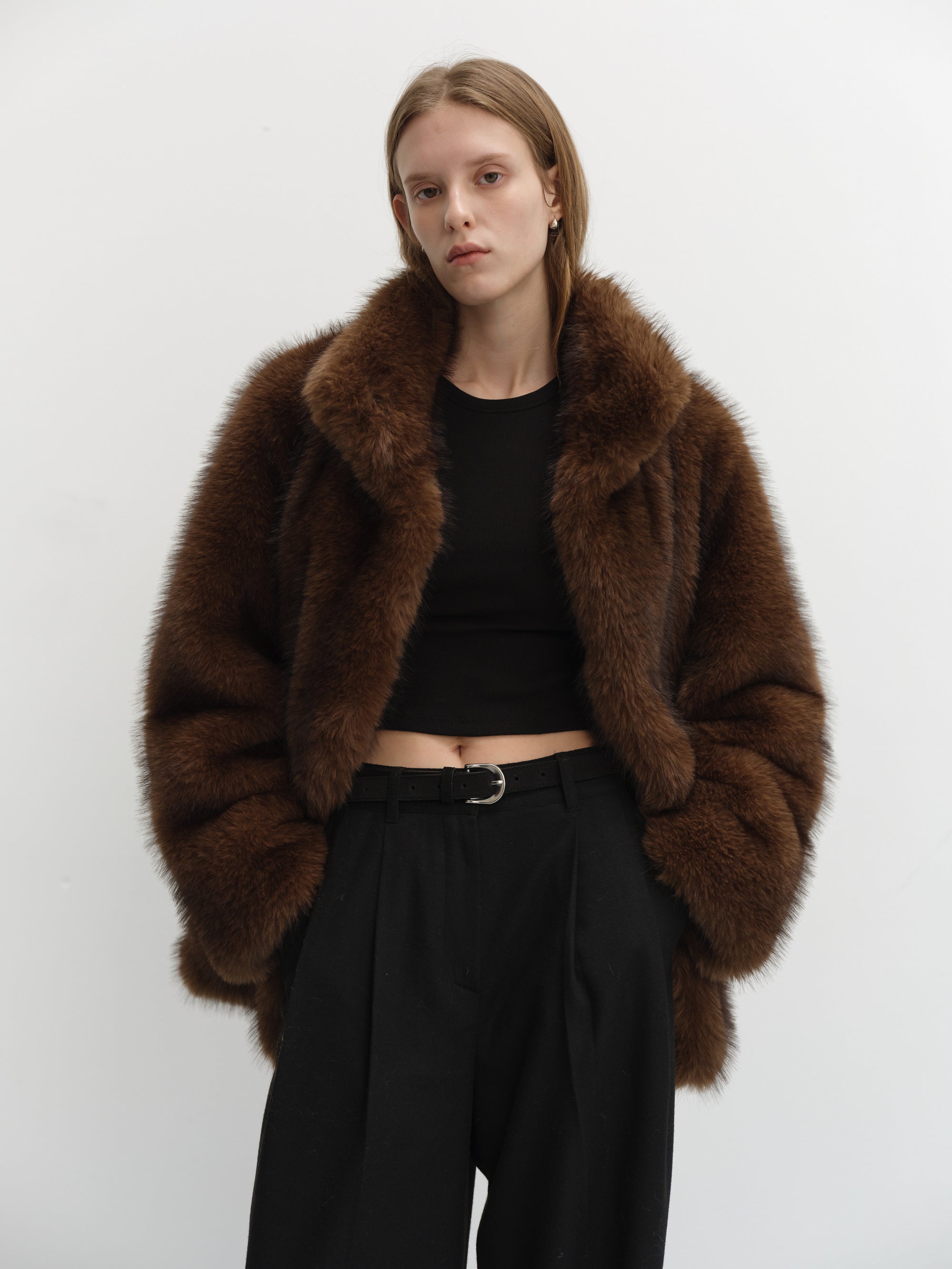 HALF FUR JACKET