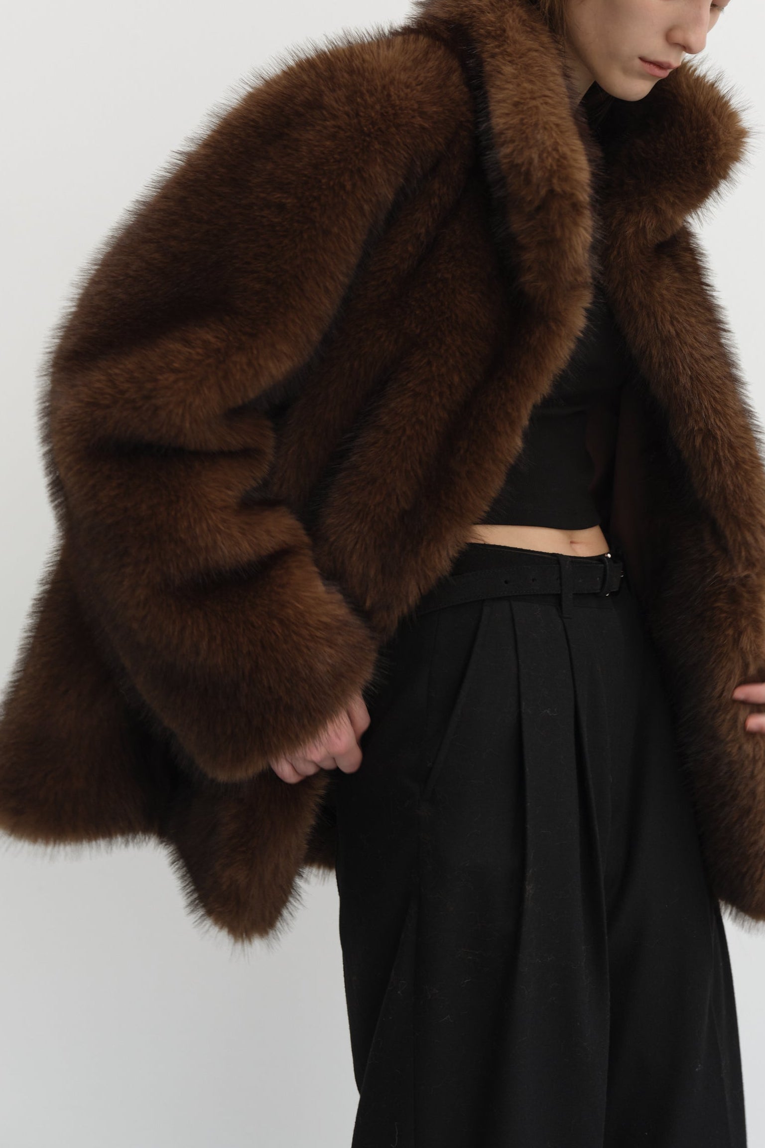 HALF FUR JACKET