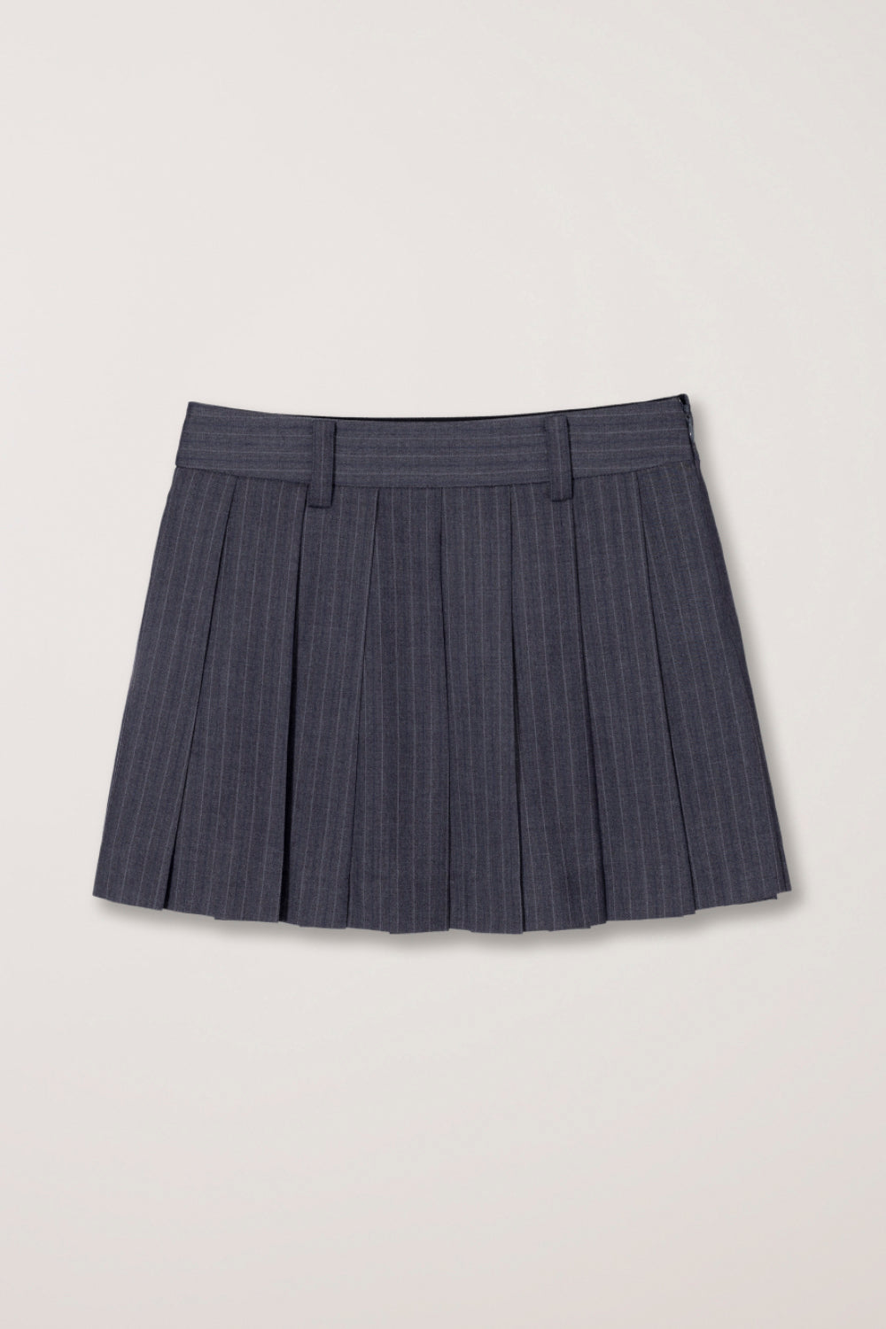 PLEATS MINI SKIRT