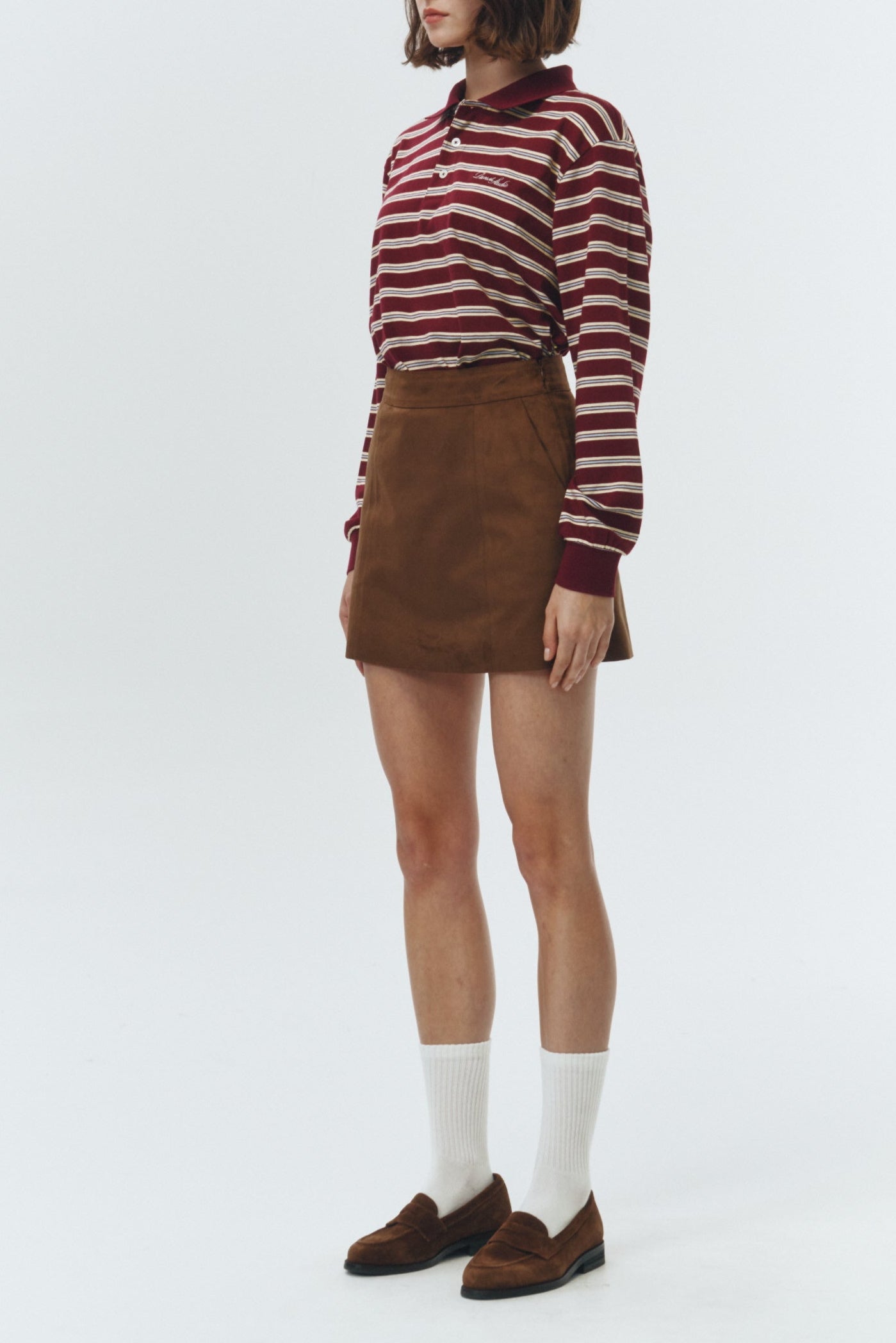 MINI SUEDE SKIRT