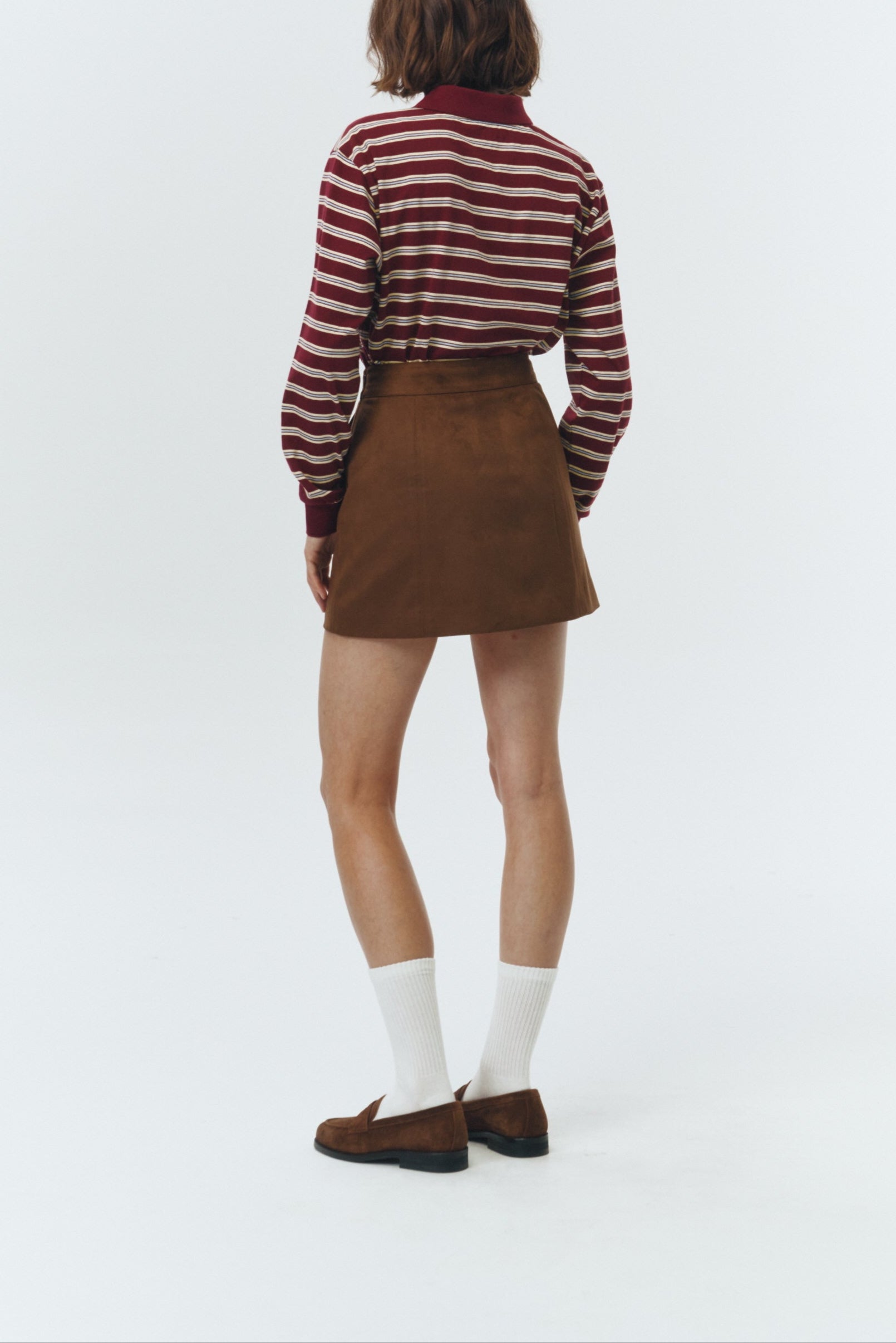 MINI SUEDE SKIRT