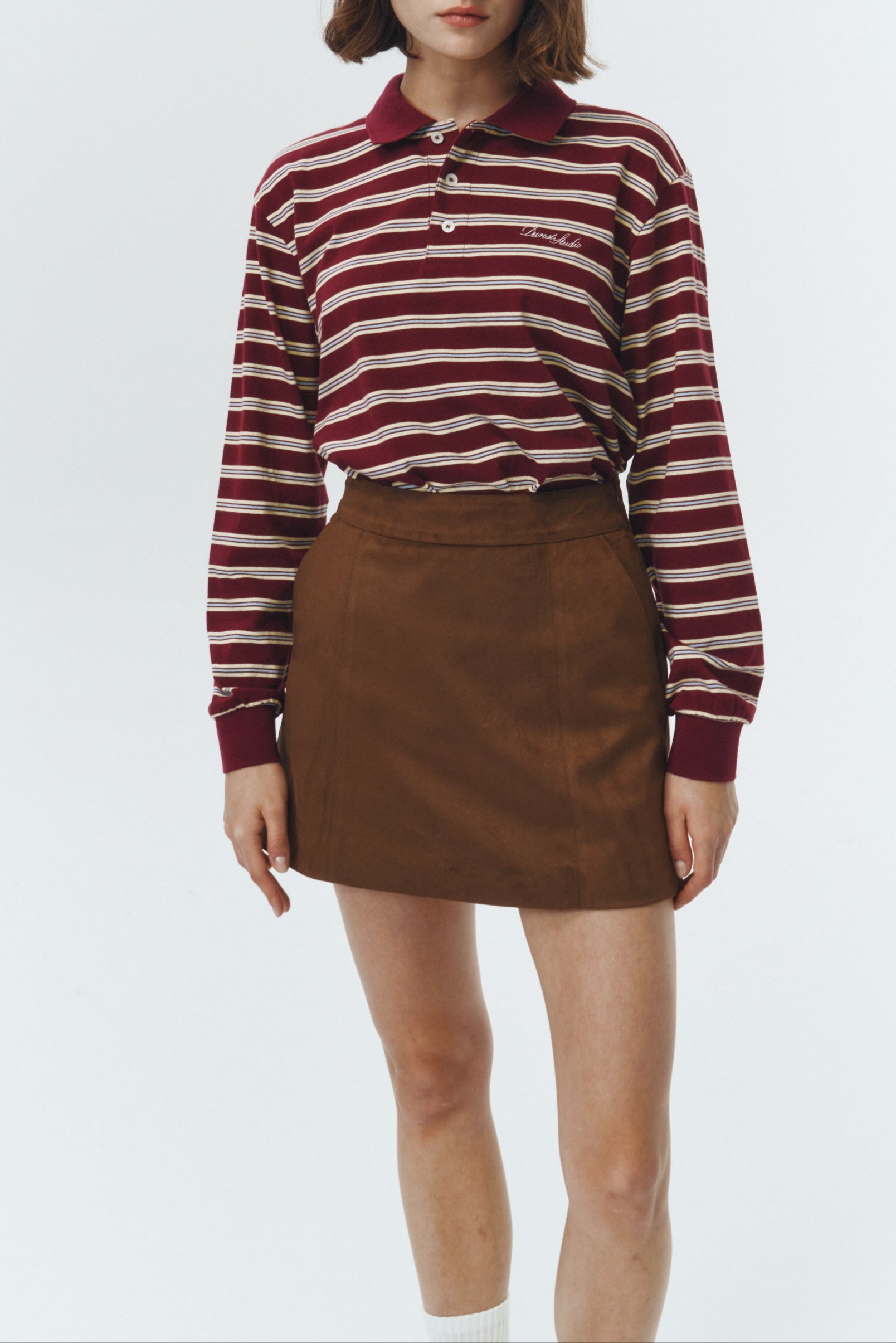 MINI SUEDE SKIRT