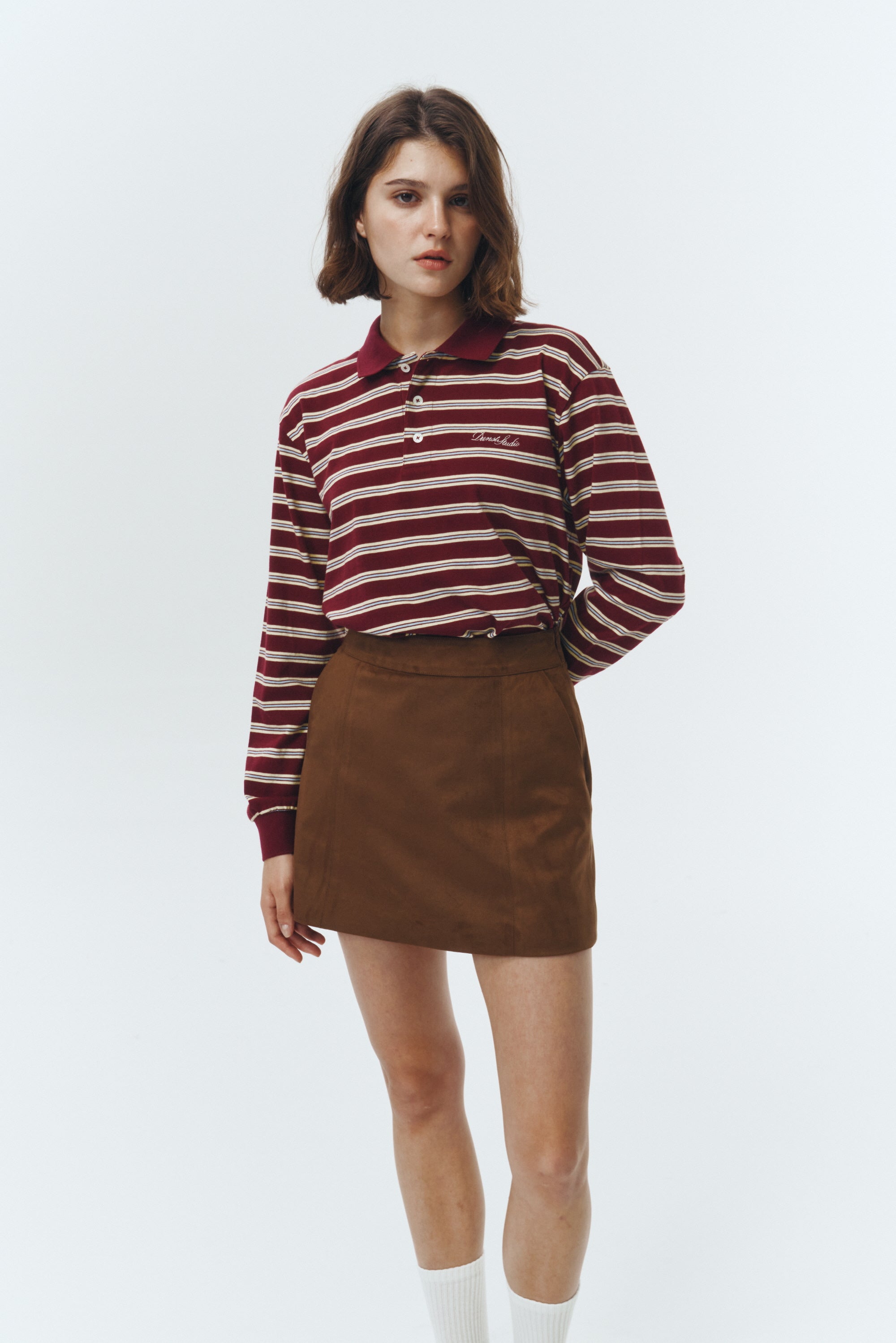 MINI SUEDE SKIRT