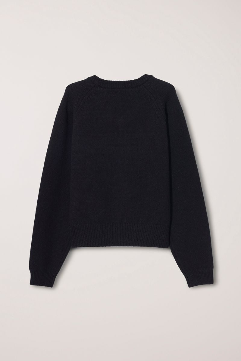 UNISEX SOFT VOLUME V-NECK SWEATER