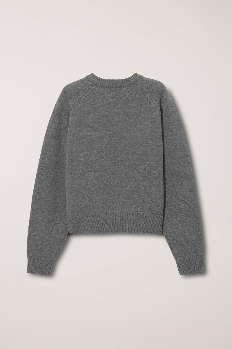 UNISEX SOFT VOLUME V-NECK SWEATER