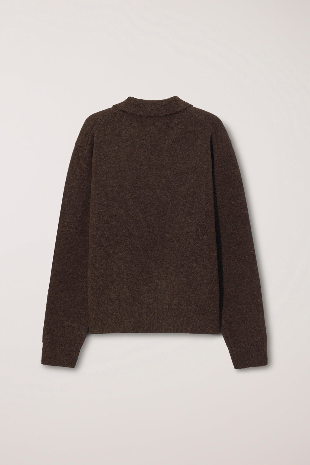 UNISEX OPEN COLLARED SWEATER