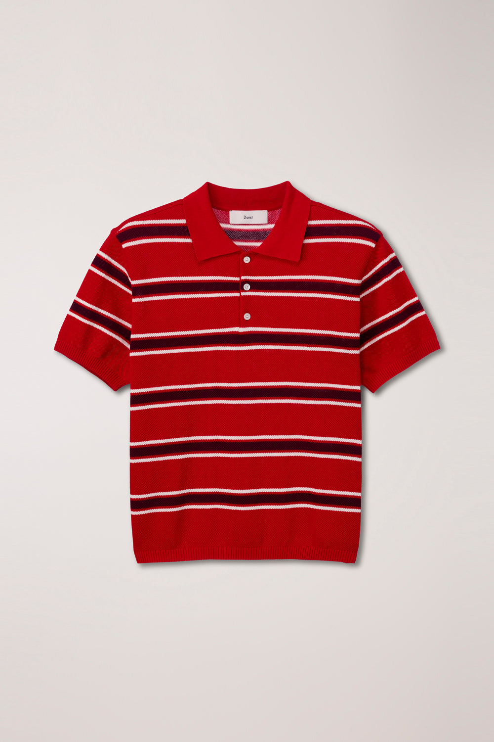 UNISEX MULTI STRIPED KNIT POLO