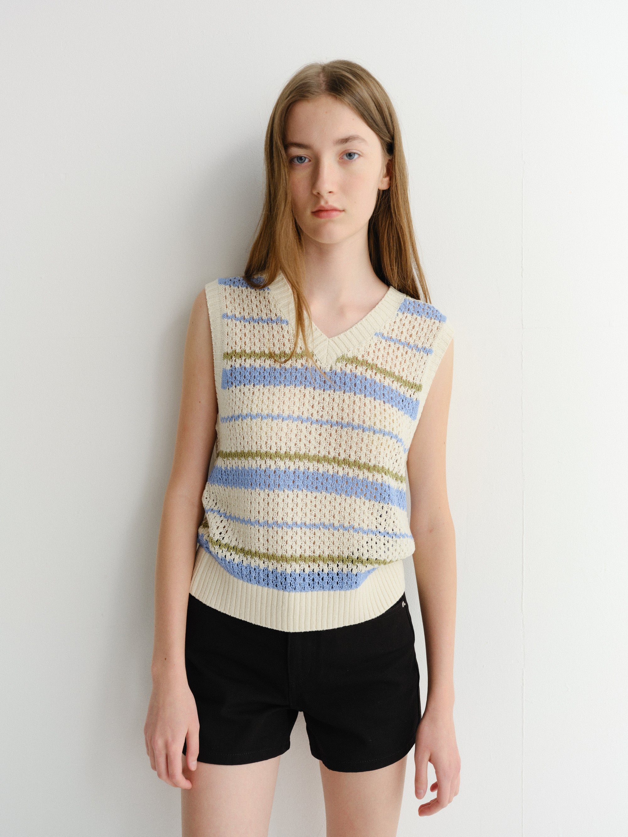 UNISEX CHUNKY KNIT VEST
