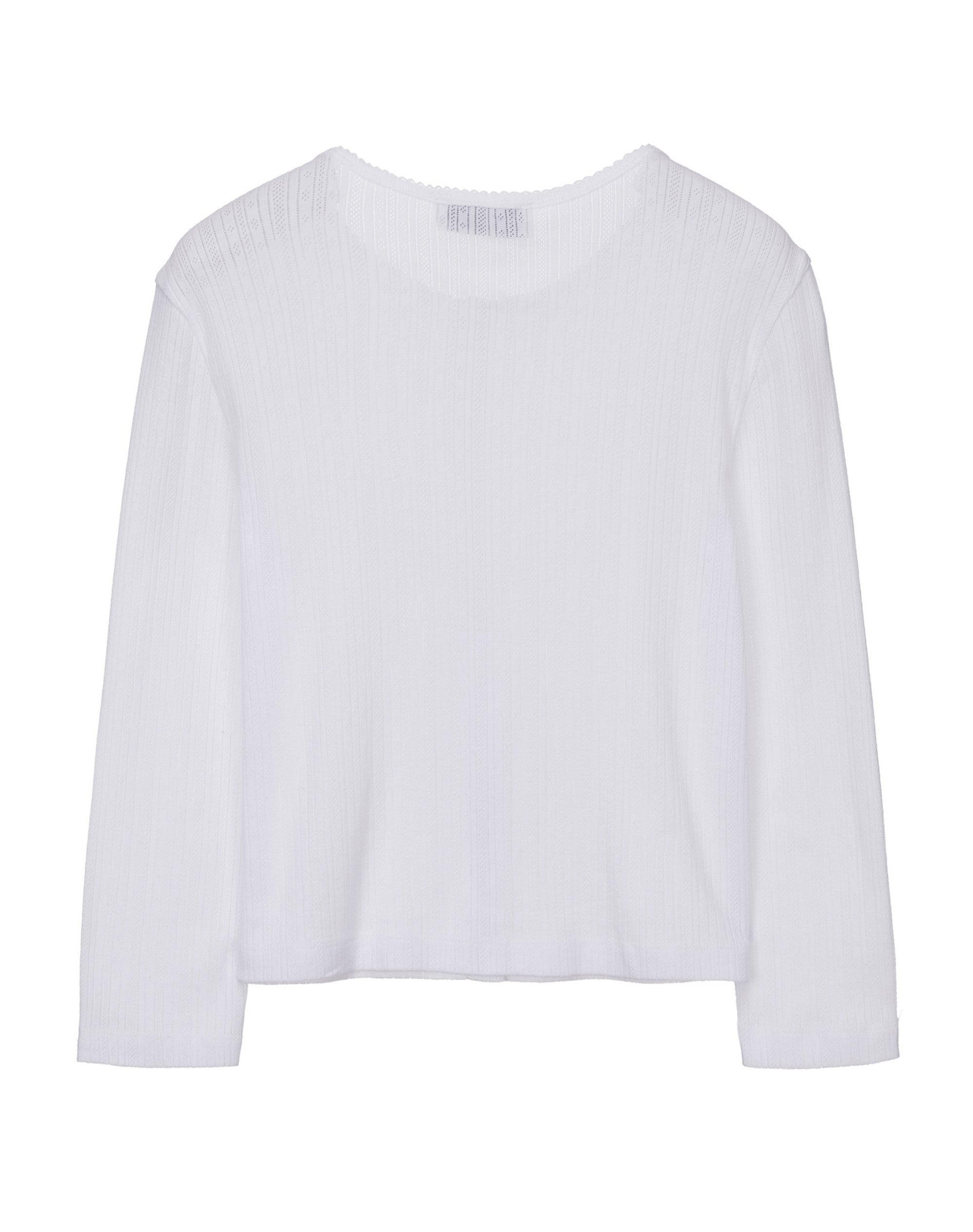POINTELLE CARDIGAN