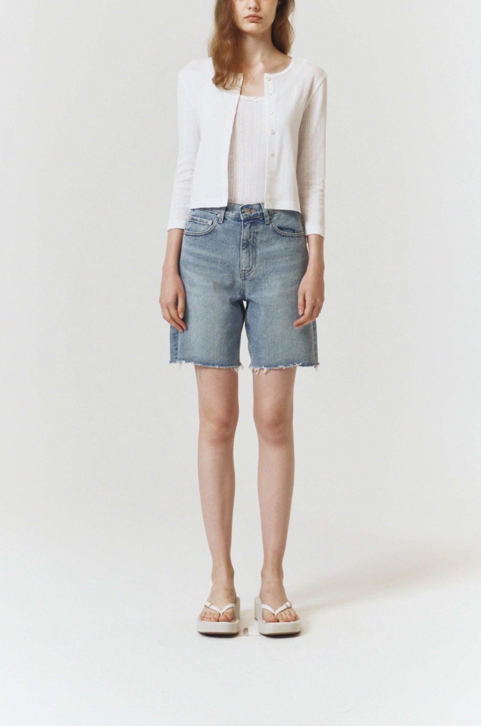 POINTELLE CARDIGAN