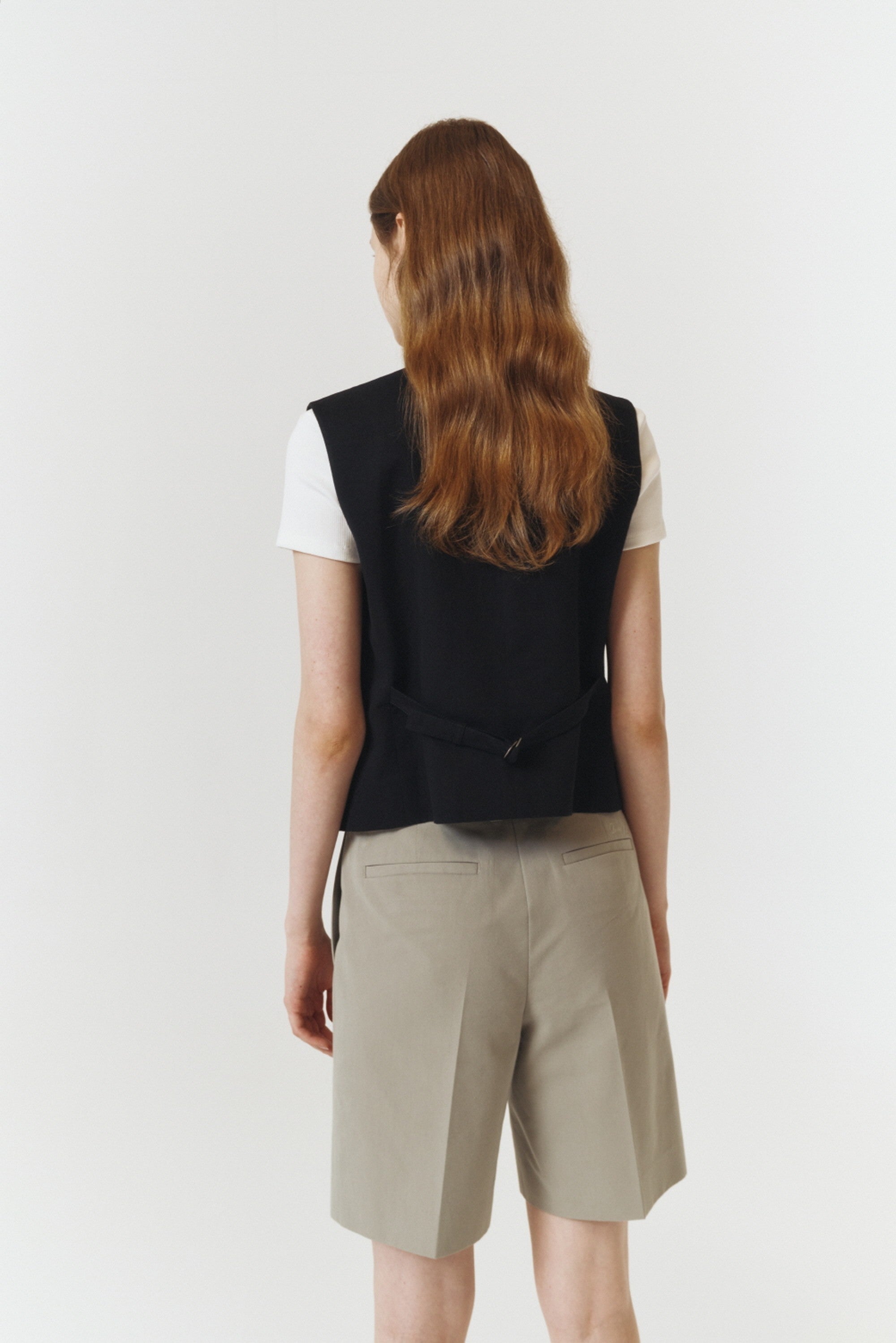 COTTON LINEN VEST