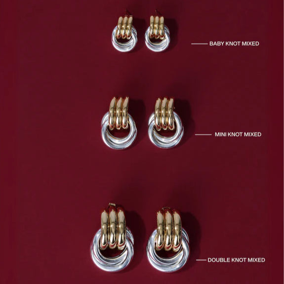 BABY KNOT EARRING