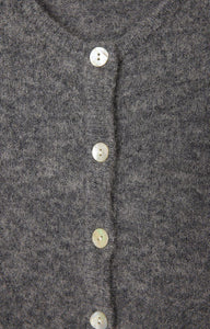 American Vintage Vito button up cardigan sweater steel grey wool PIPE AND ROW