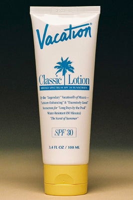 Vacation Classic Lotion broad spectrum SPF 30 sunscreen | Pipe and Row