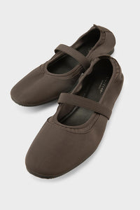 Vagabond mary janes style Hillary ballet flats chocolate brown sati | Pipe and Row Seattle