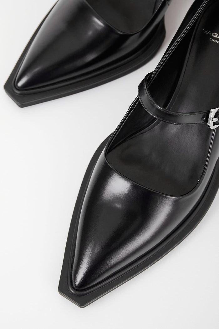Vagabond Vivian mary jane pumps black polished leather | Pipe and Row