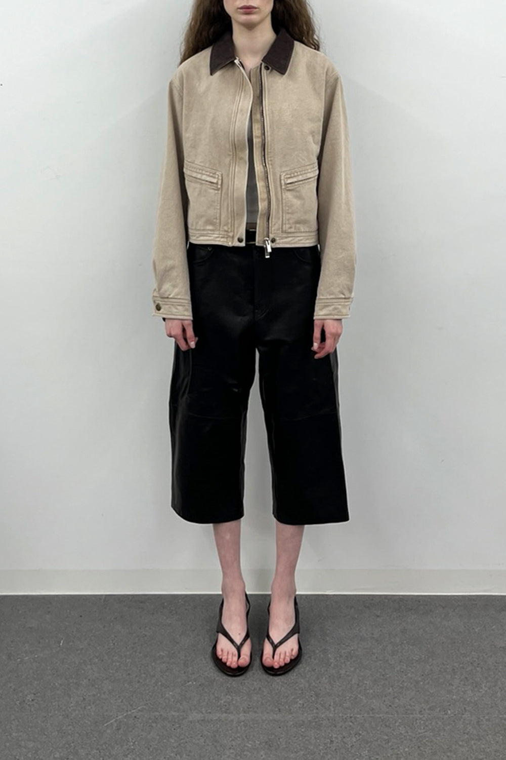 CROPPED WORK JACKET