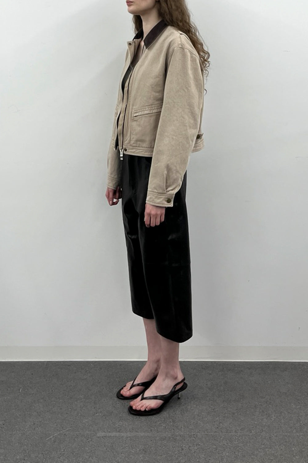 CROPPED WORK JACKET