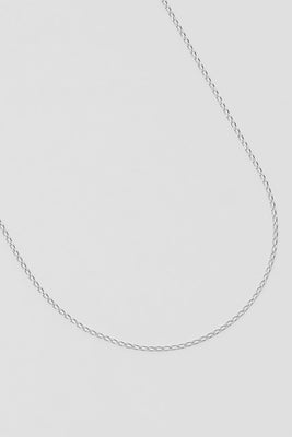 Wolf Circus elongated curb chain sterling silver PIPE AND ROW