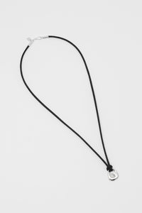 Wolf Circus black satin cord necklace statement pendant | Pipe and Row Seattle