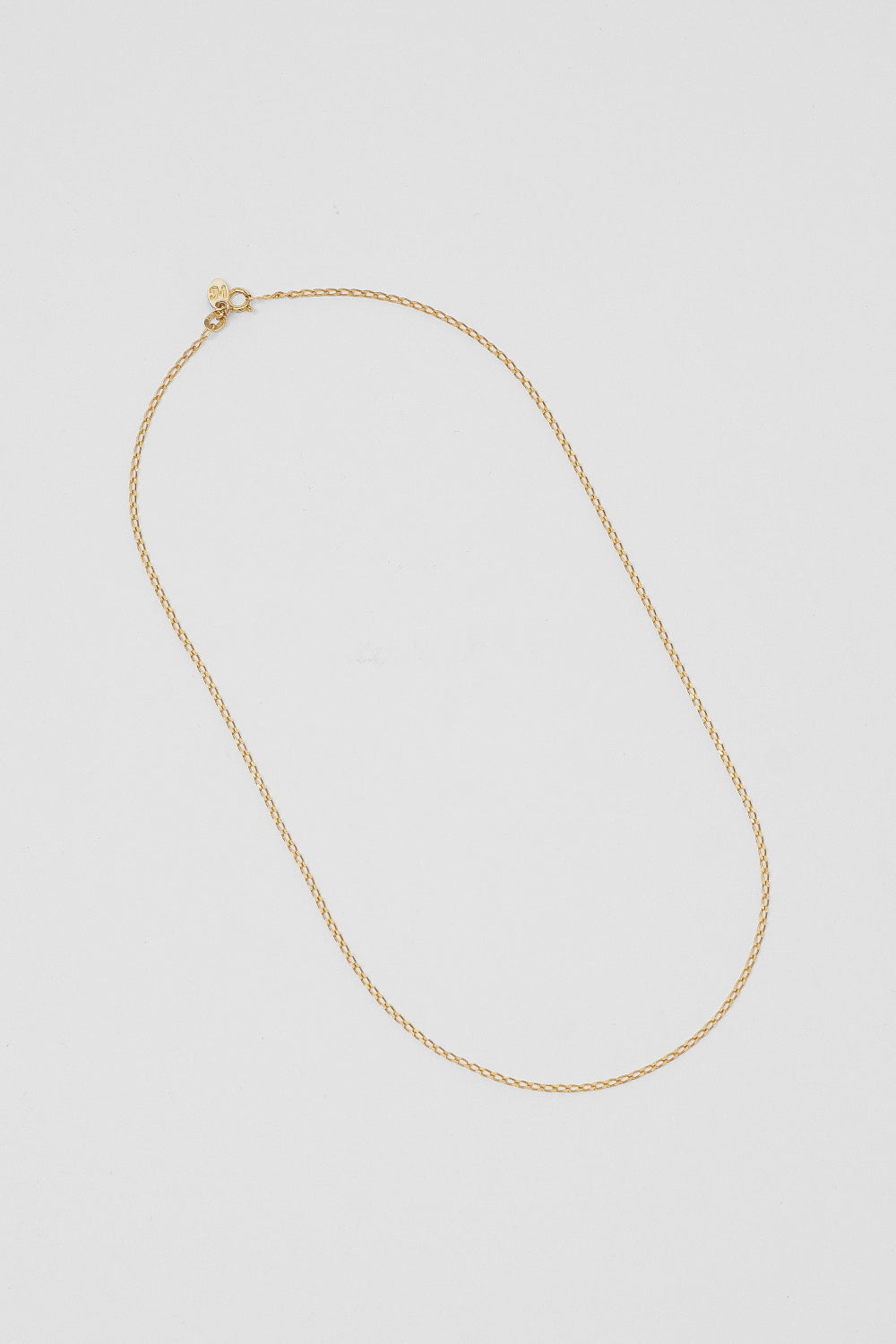 Wolf Circus elongated curb chain necklace gold | Pipe and Row
