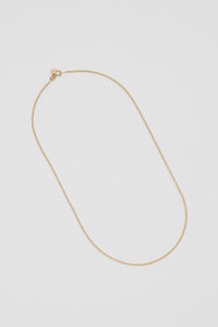 Wolf Circus elongated curb chain necklace gold | Pipe and Row