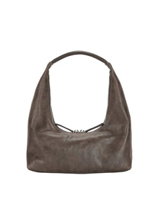 Marge Sherwood Hobo shoulder bag washed brown pullup | Pipe and Row