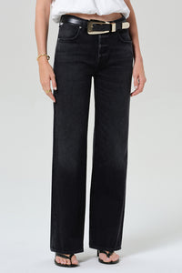 Citizens of Hummanity 33" Annina jeans lightweight black raine wash | Pipe and Row