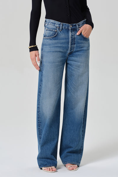 Citizens of Humanity Ayla baggy jean medium light chaya wash
