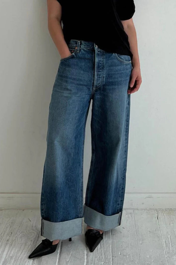 Citizens of Hummanity Ayla baggy jean rolled cuffed hem brielle | Pipe ...