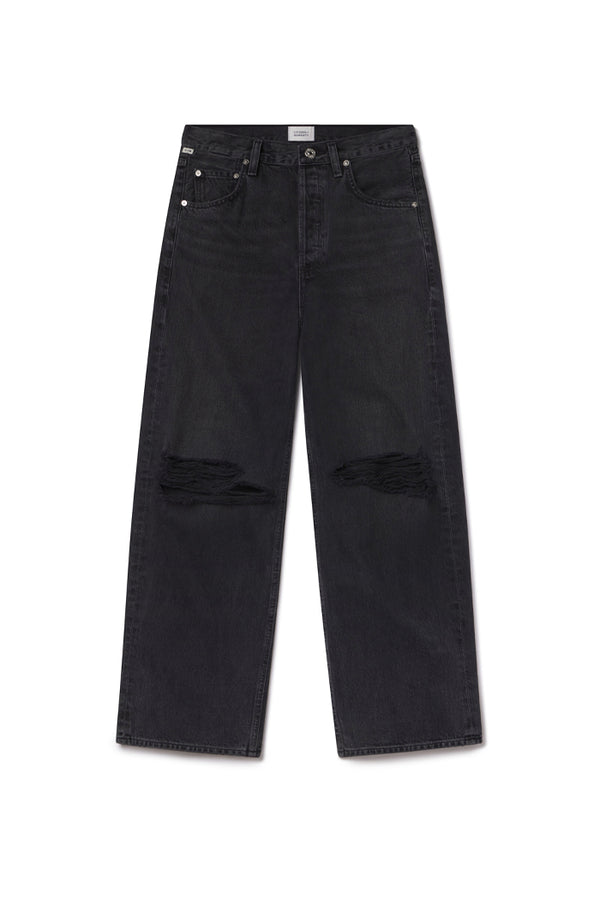 Citizens of Hummanity Ayla baggy jean metropolis washed black | Pipe ...