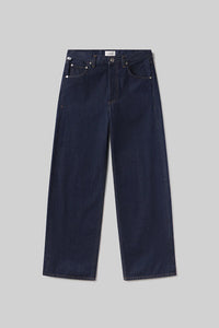 Citizens of Hummanity Ayla petite length baggy jean clean dark Amherst wash | Pipe and Row