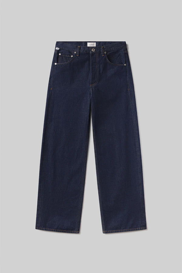 Citizens of Hummanity Ayla petite length baggy jean clean dark Amherst ...