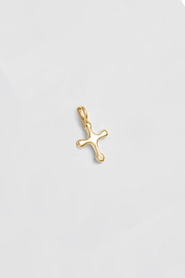 Wolf Circus Cross Charm single gold | Pipe and Row boutique