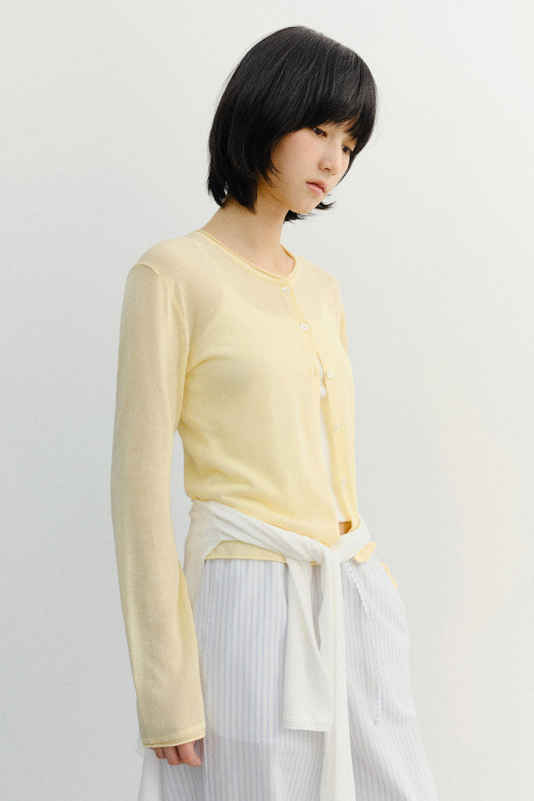 SUMMER ESSENTIAL KNIT CARDIGAN