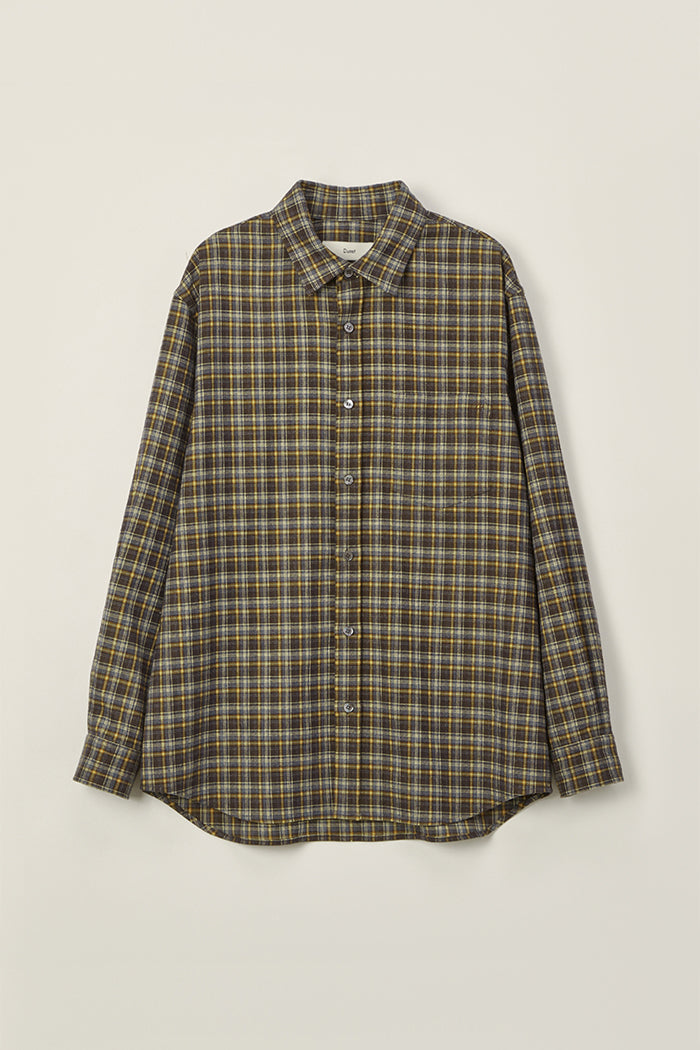 UNISEX CHECK FLANNEL SHIRT