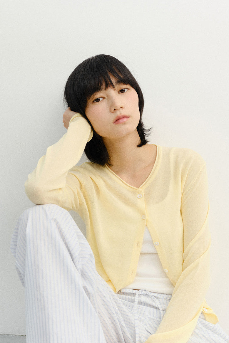 SUMMER ESSENTIAL KNIT CARDIGAN