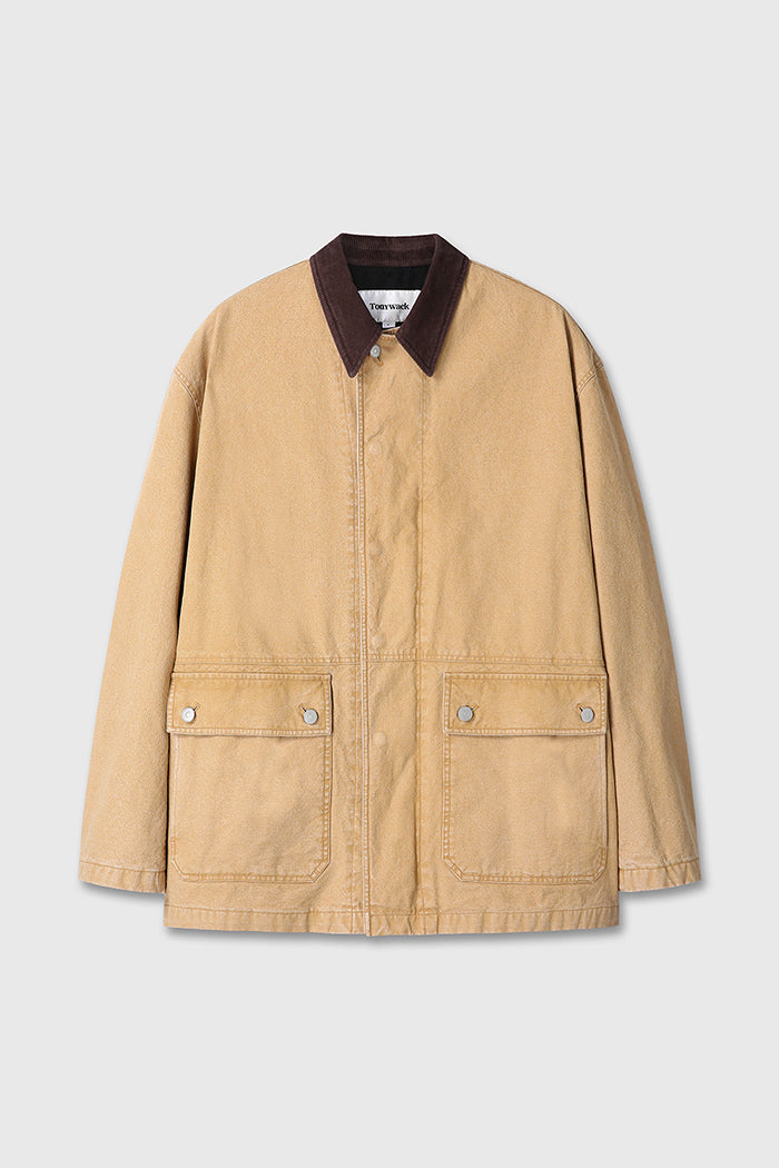 GARMENT WASHED BARN JACKET