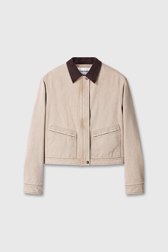 CROPPED WORK JACKET