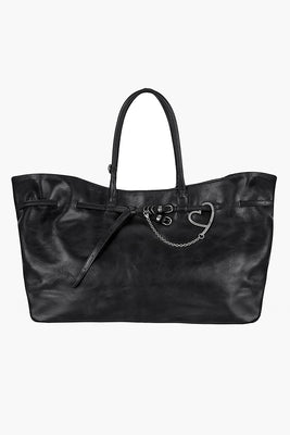 Margesherwood Grandma Used XL extra large bag black pull-up PIPE AND ROW