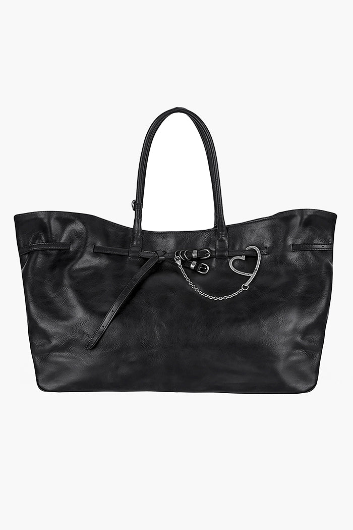 Margesherwood Grandma Used XL extra large bag black pull-up PIPE AND ROW