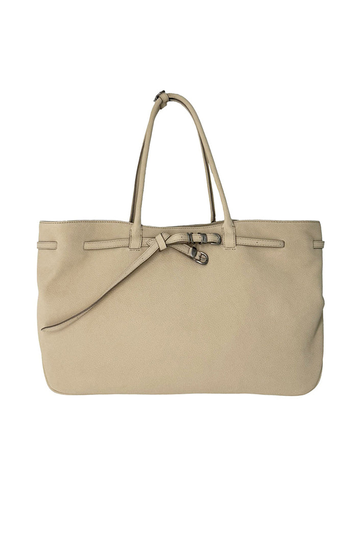 MARGESHERWOOD Grandma Used Large tote bag nude nubuck leather | Pipe and Row