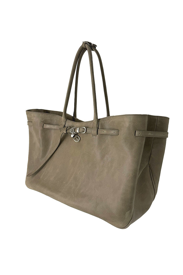 MARGESHERWOOD Grandma Used Large tote bag etoffe pull-up MARGESHERWOOD Grandma Used Large tote bag etoffe pull-up