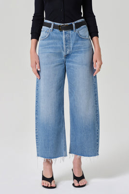 Citizens of Humanity cropped Ayla raw hem light medium honour wash | Pipe and Row