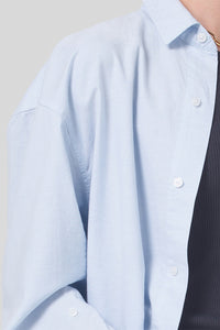 Citizens of Hummanity Kayla button up shirt oxford blue | Pipe and Row
