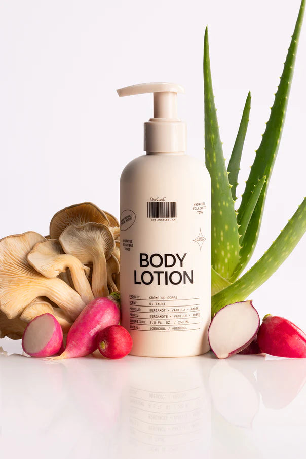 Dedcool body lotion Taunt 01 scent moisture vegan | Pipe and Row Seattle