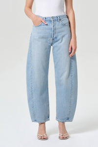 Agolde denim Luna pieced jean light blue addition | Pipe and Row Seattle