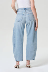Agolde denim Luna pieced jean light blue addition | Pipe and Row Seattle